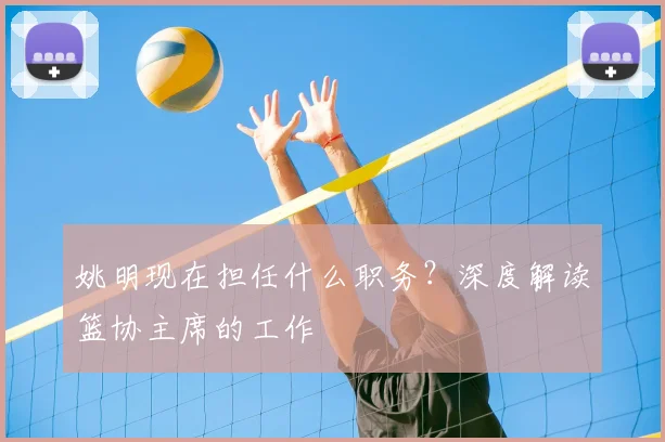姚明现在担任什么职务?深度解读篮协主席的工作